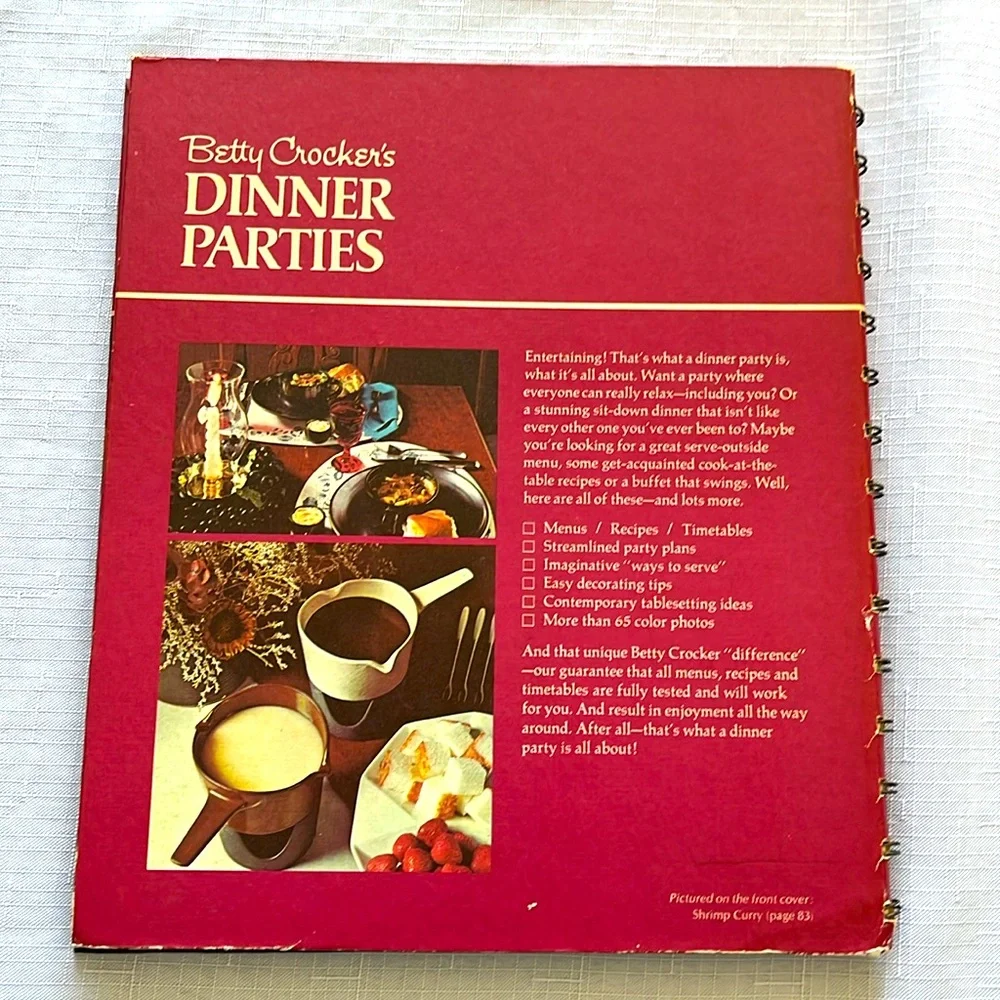 VINTAGE BETTY CROCKER COOKBOOK